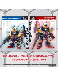 GUNDAM SUPER DEFORMED SD CROSS SILHOUETTE TORNADO MODEL KIT BANDAI