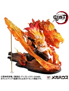 DEMON SLAYER KYOJURO FLAME BREATH GEM ST STATUA MEGAHOUSE