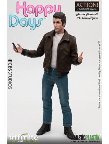 Fonzie Happy Days 1/6 Af Reguar Action Figura Infinite Statua