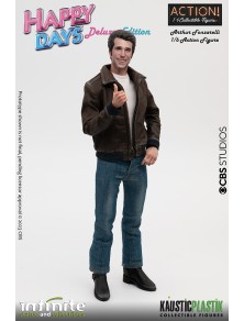 Fonzie Happy Days W/juke-box 1/6 Af Dlx Action Figura Infinite Statue