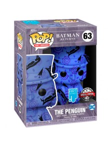 Pop Figura Dc Comics Batman Return The Penguin Artist + Case Esclusiva Funko