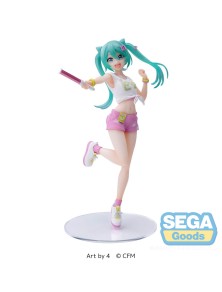 Hatsune Miku Luminasta Pvc Statua Hatsune Miku Live Cheering 20 Cm Sega