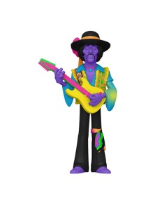 Funko Figure in Vinile Premium Gold Jimi Hendrix Blacklight 13 Cm Funko