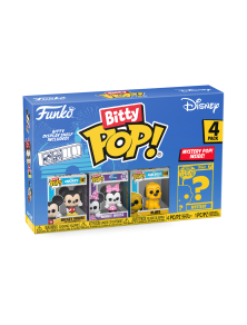 Bitty POP Disney - Mickey Mouse Minnie e Pluto e Personaggio a sorpresa Funko