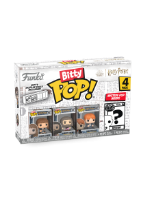 Bitty POP Harry Potter - Hermione Ron e Hagrid e Personaggio a sorpresa Funko