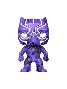 Marvel Pop! Artist Series Vinile Figura Black Panther Special Edition 9 Cm Funko