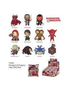 Dungeon & Dragons Pvc Bag Clips Series 1  Con Figure Int.