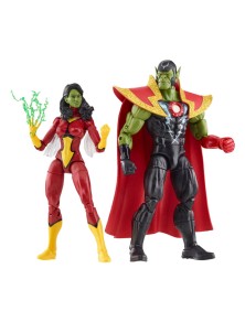 Avengers Marvel Legends Action Figures Skrull Queen & Super-Skrull 15 Cm Hasbro