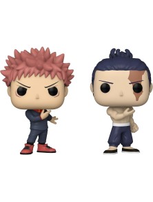 Jujutsu Kaisen Funko POP Animazione Vinile 2 Figure Itadori & Todo 9 cm