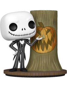 Nightmare 30th Funko POP Figura Jack Skellington con la Porta di Halloween 12 cm