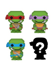 Tartarughe Ninja Bitty Pop! Vinile Figura 4-pack 8-bit 2,5 Cm Funko