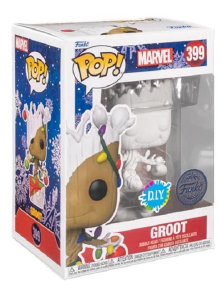 Marvel Pop! Vinile Figura Groot (diy) (wh) 9 Cm Funko