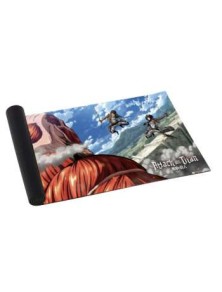 ATTACK ON TITAN PLAYMAT COLOSSUS TITAN TAPPETINO DA GIOCO DO NOT PANIC GAMES