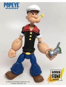 Popeye Wave 1 Popeye Af Action Figura Boss Fight Studio