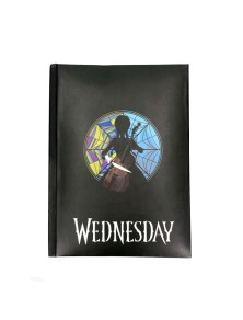 Wednesday Rose Window Agenda W/light Taccuino Sd Toys