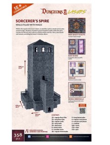 SORCERERS SPIRE Miniature E Modellismo Archon Games