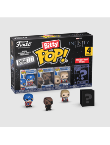 Avengers Bitty Funko Pop Figura Captain America Nick Fury Thor + Sorpresa 2,5 Cm