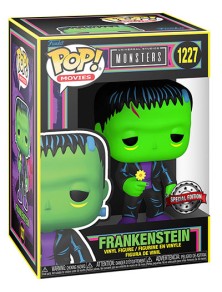 Monsters Universal Funko POP Horror Vinile Figura 9 cm Frankenstein Blacklight