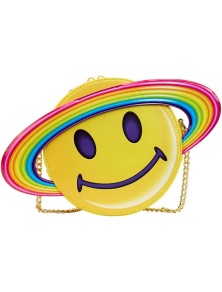 Borsa Lisa Frank con Anello Arcobaleno Saturno 24 x 22 x 9 cm Loungefly