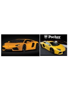 Pocher - LAMBORGHINI AVENTADOR ORION YELLOW KIT 1:8