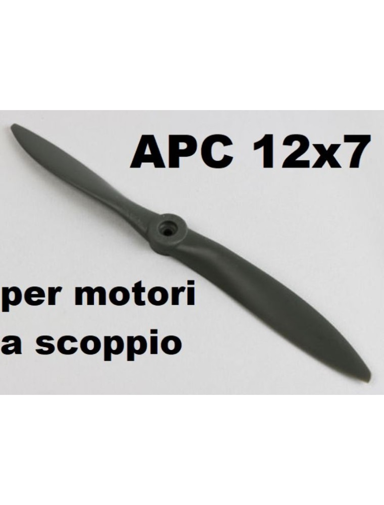 Apc Propeller - Elica APC 12x7 1pz per motori a scoppio