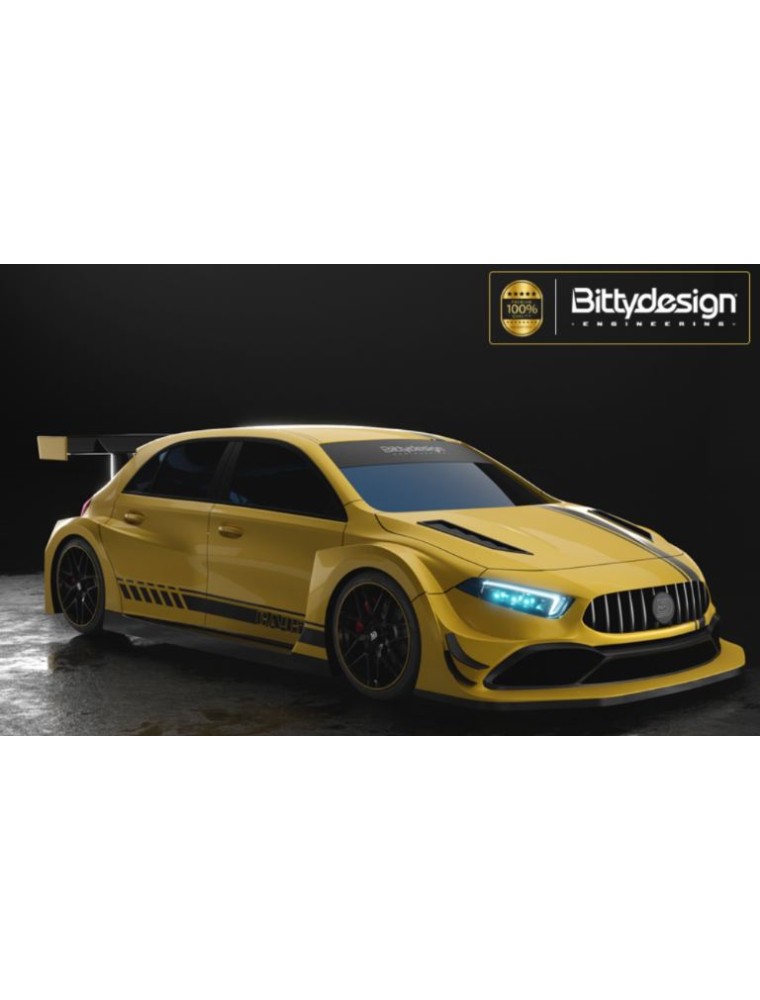 Bitty Design - Carrozzeria Mercedes classe A 45 AMG 1/10 FWD 190mm CA45