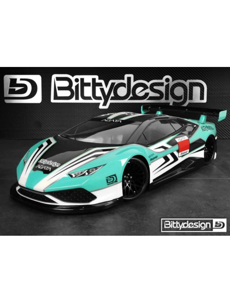 Bitty Design - Carrozzeria GT Agata 190mm 1/10 Lamborghini Hurac瀟