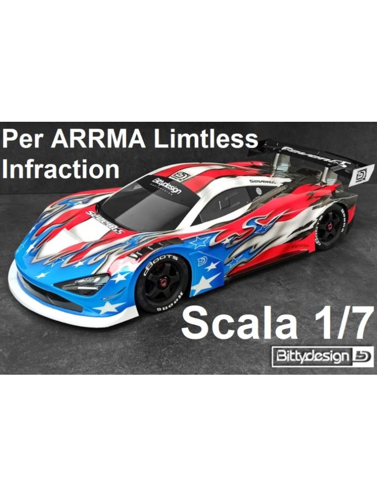 Bitty Design - Carrozzeria Seven65 1/7 ARRMA Infraction Limitless