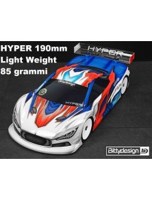 Bitty Design - Carrozzeria Hyper 85gr 190mm trasparente