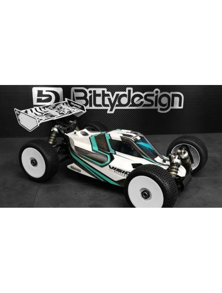 Bitty Design - Carrozzeria per Mugen MBX8E elettrica Pre-tagliata Vision