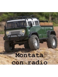 Cross-RC - Scaler JT4 EMO verde e bianco 1/10 montato con radio