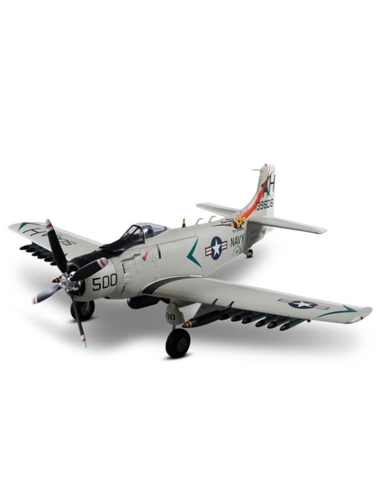 DERBEE - A1 Skyraider Warbird grigio PNP 800mm