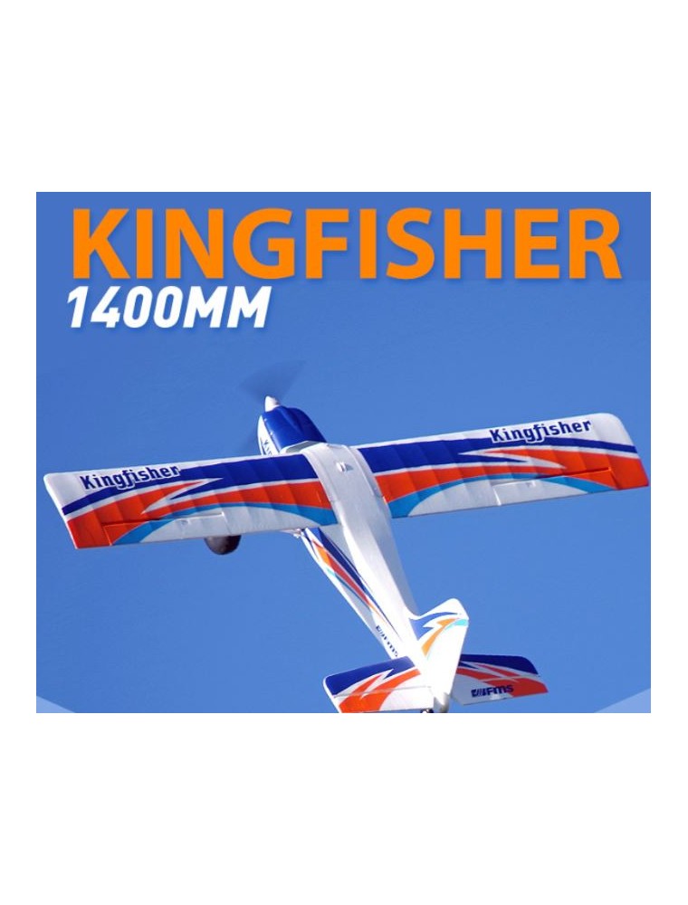 FMS - Kingfisher PNP 1400mm con galleggianti e giroscopio