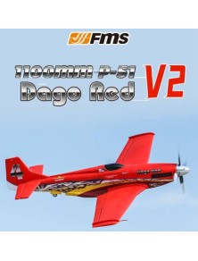 FMS - P51D Mustang Dago Red...