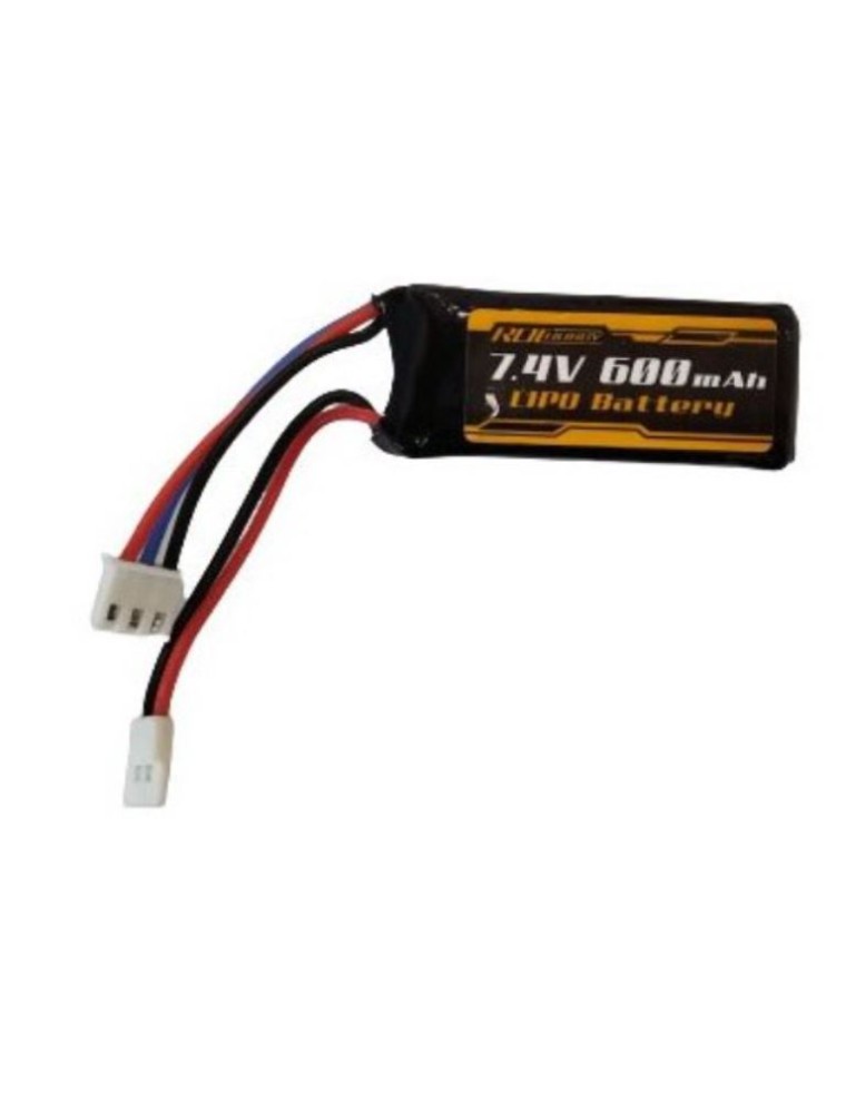 RockHobby - Batteria LiPo 7,4v 600mAh Katana & Atlas 1/18