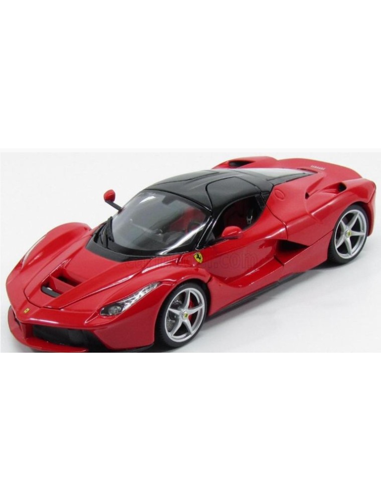 Bburago - Ferrari Laferrari 2013 1/18 Rossa con tetto nero 18-16901