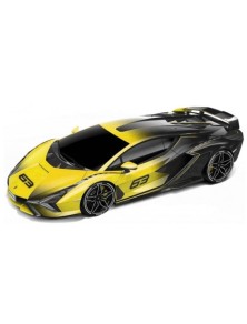 Bburago - Lamborghini Sian Fkp 37 1/18 giallo e nero