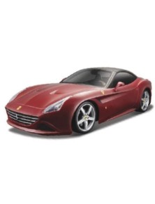 Bburago - FERRARI CALIFORNIA T      1/18 CLOSED TOP ROSSA O BLU METAL