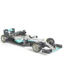 Bburago - MERCEDES F1 W07 LEWIS HAMILTON 1/18 AMG PETRONAS ANNO 2016