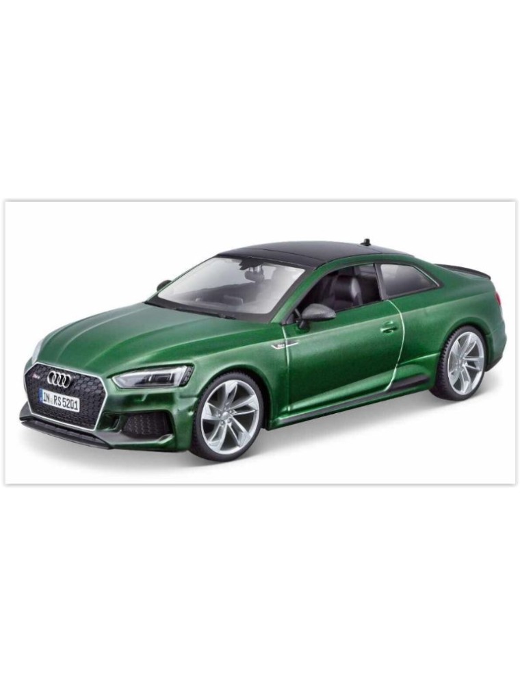 Bburago - Audi RS5 Coupe 1/24 verde metallizzata