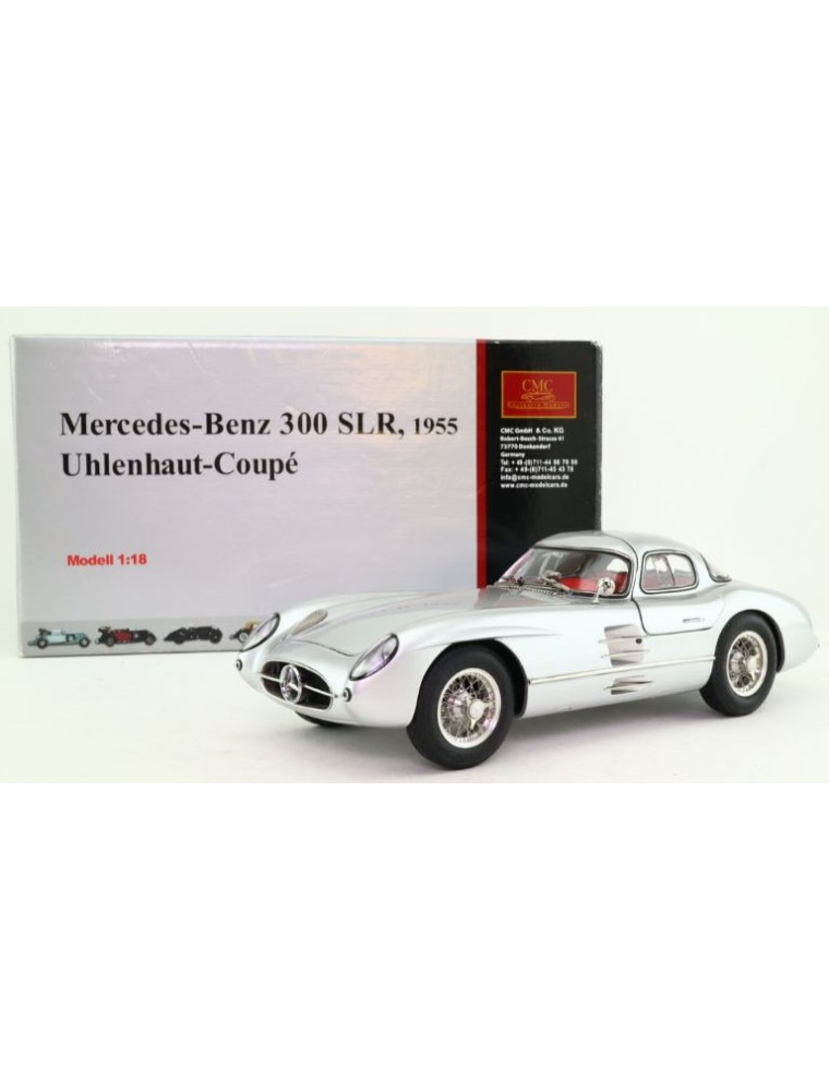 CMC - Mercedes-Benz 300 SLR Coupe' 1/18 1955 interni rossi