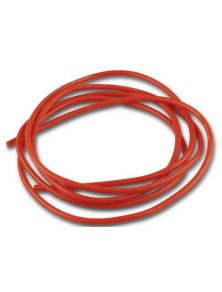 Yuki Model - CAVO AL SILICONE ROSSO  0,75mm LUNGO 1mt 18AWG