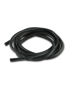 Yuki Model - CAVO AL SILICONE NERO   2,5mmq LUNGO 1mt 14AWG