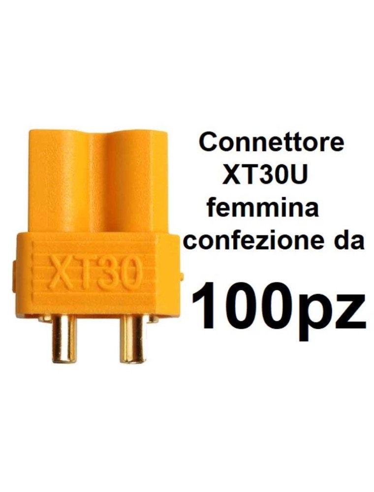 Yuki Model - Connettori XT30U femmina 100pz