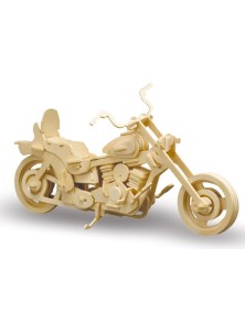 DONAU - Kit moto in legno Custom 13x29x12cm 96pz