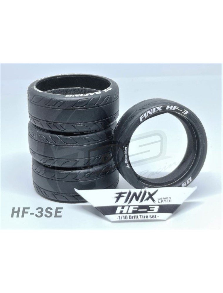 DS Racing - Gomme da drift Finix HF-3 4pz DS Racing più grip