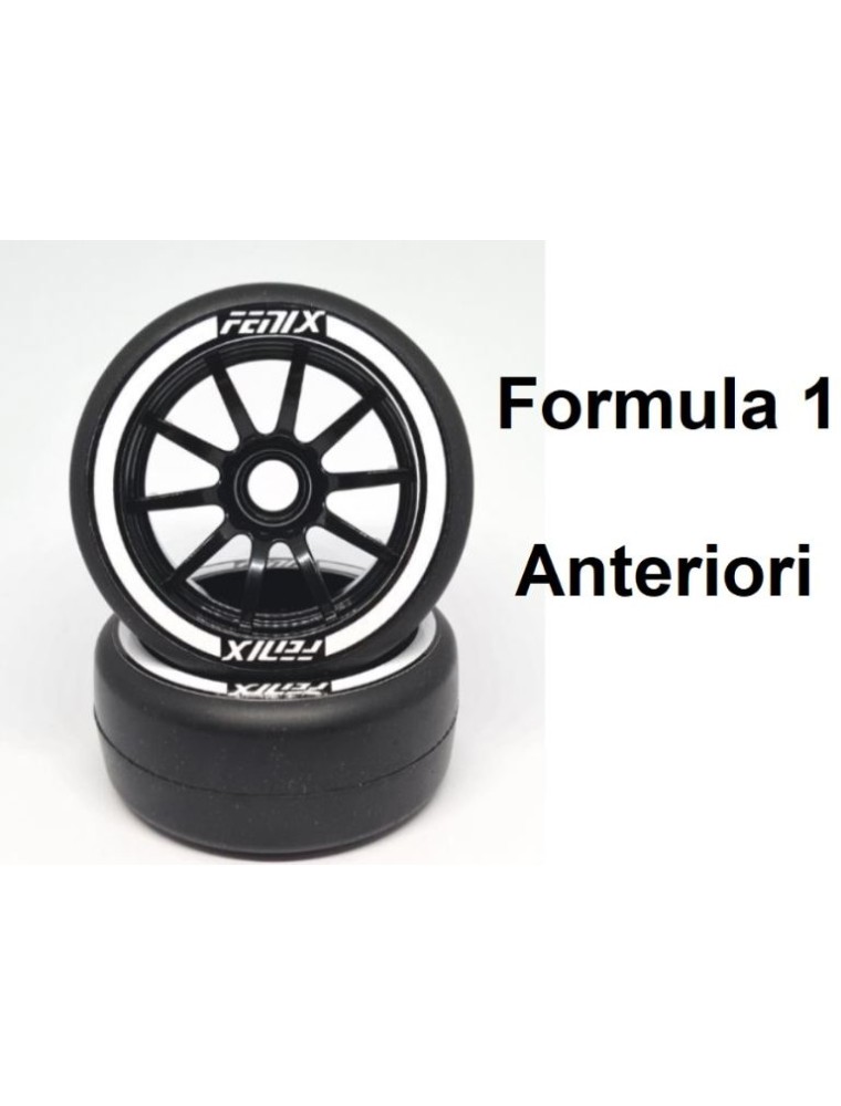 FENIX - Coppia gomme anteriori Fenix F1 Tipo A 1/10