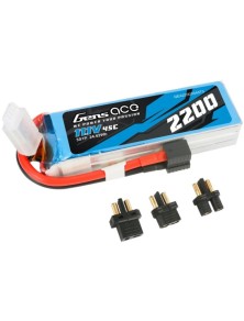 GENS ACE - LiPo XT60 EC3 Deans 11,1v 2200mAh 45C 3s1p Gens Ace