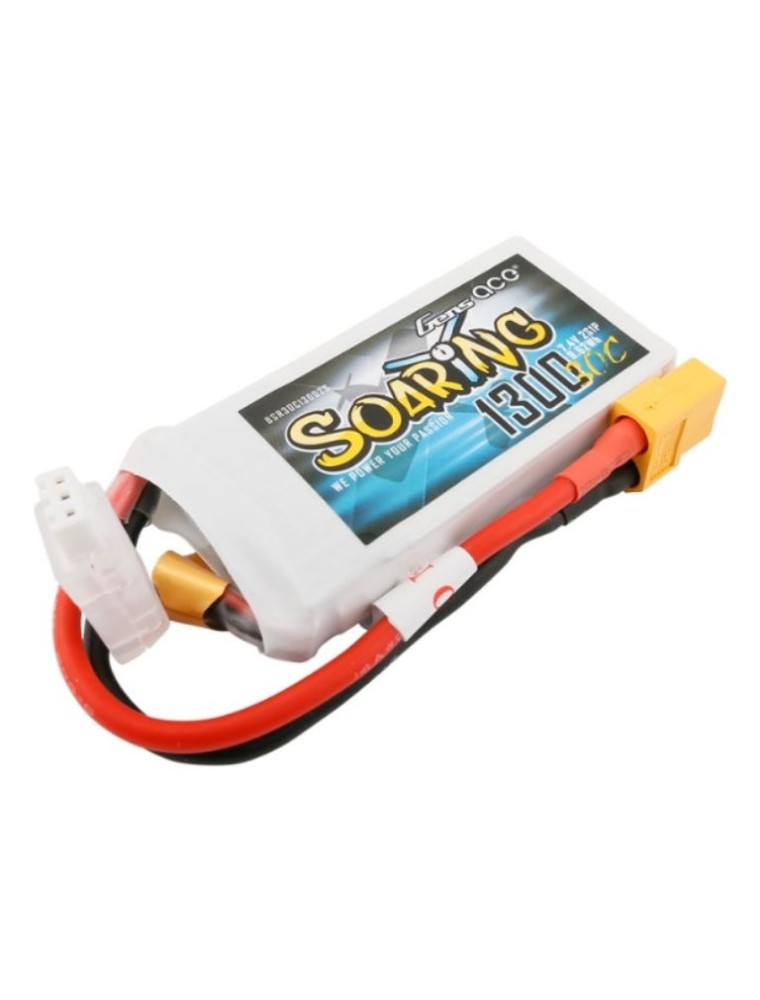 GENS ACE - LiPo Soaring 7,4v 1300mAh 30C 2S1P XT60