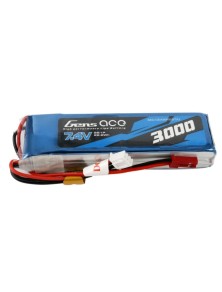 GENS ACE - LiPo RX/TX 7,4v 3000mAh BEC ideale per Fr Sky Taranis X9D 2019 plus